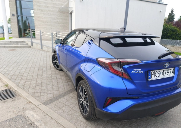 Toyota C-HR cena 95000 przebieg: 116000, rok produkcji 2018 z Kościan małe 211